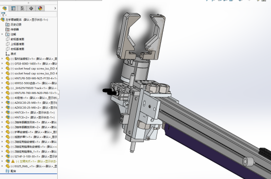 桁架机械手引拔梁手臂