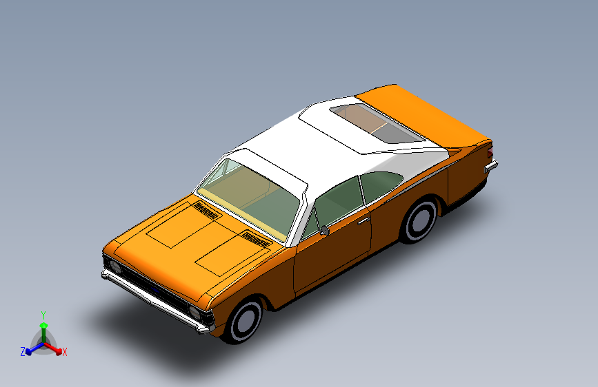 雪佛兰Opala 1972概念车 sw21
