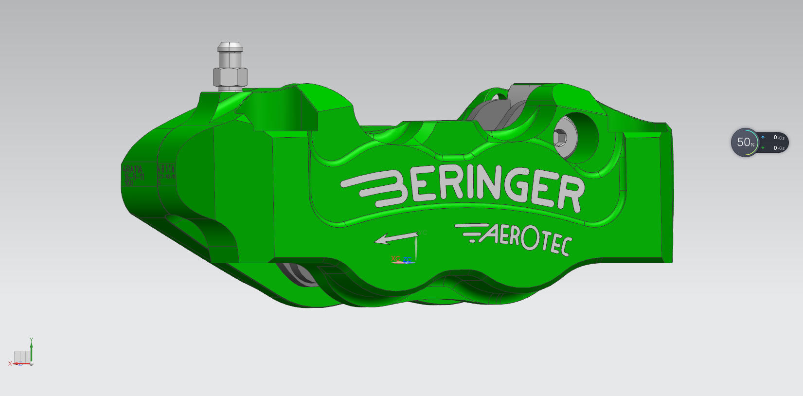 A0000952-贝林格 108毫米 卡钳