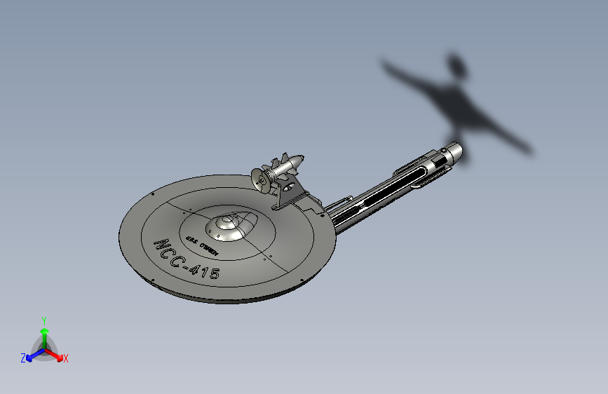 A0000963-TOS 星际迷航 毁灭者驱逐舰