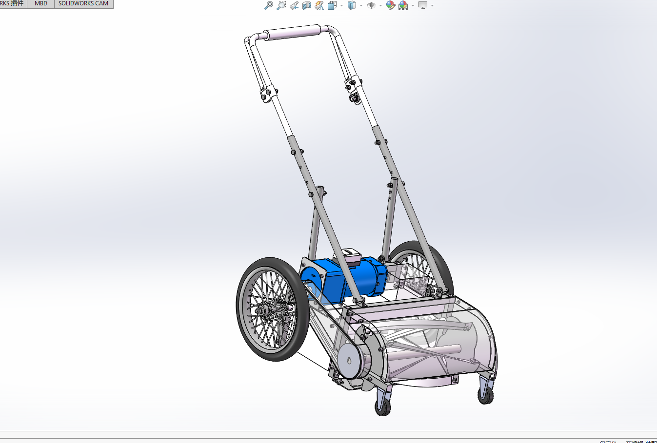 手推式草坪割草机三维SW2016带参==1051521=300
