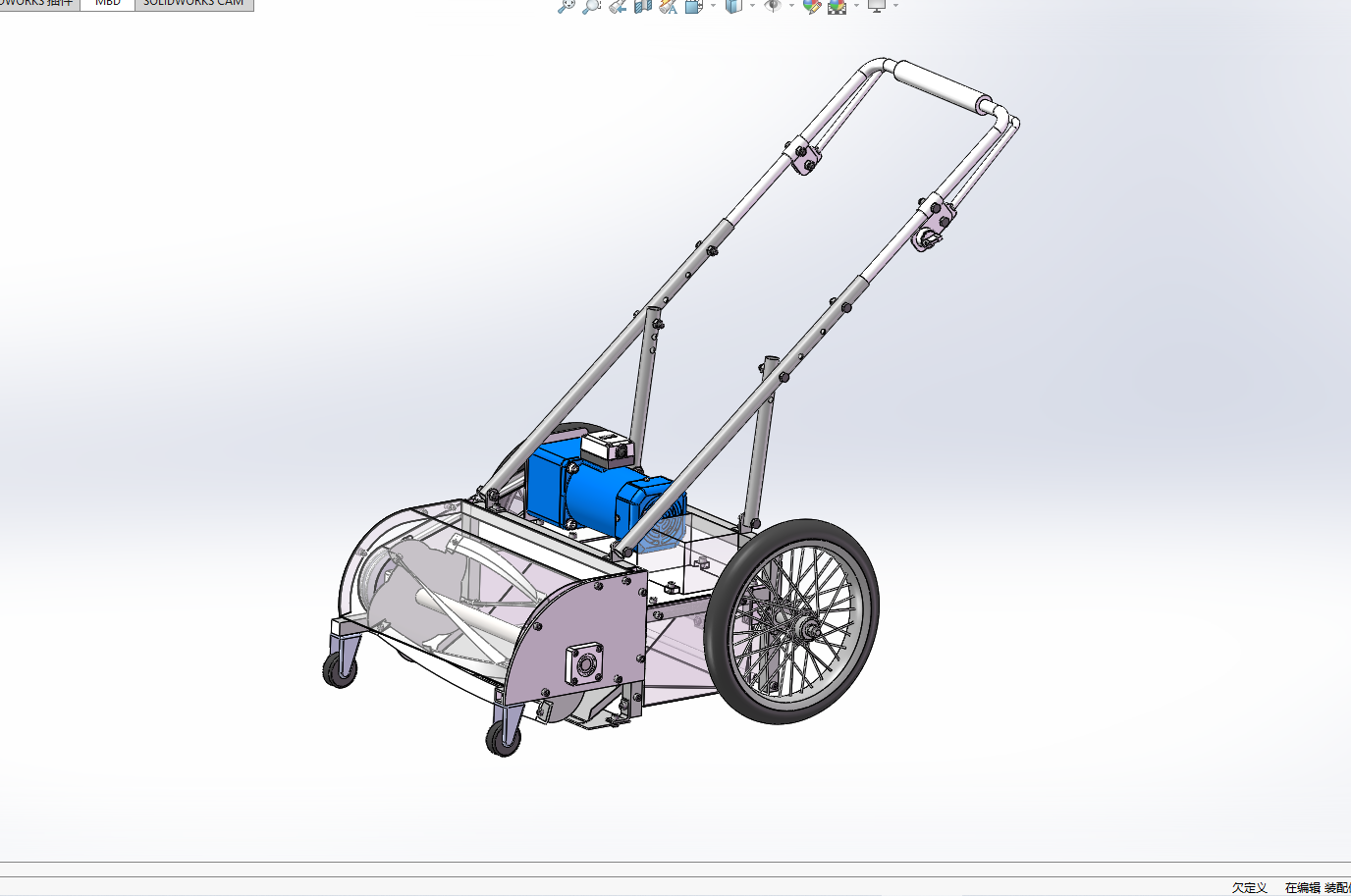 手推式草坪割草机三维SW2016带参==1051521=300
