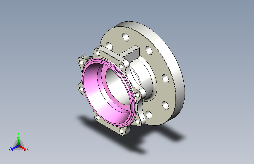 User Library-Flange C300DN100_FC300DN100.FCP.prt