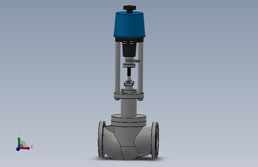 电动比例调节阀-铸铁 DN25-DN200 PN10-PN25(1)
