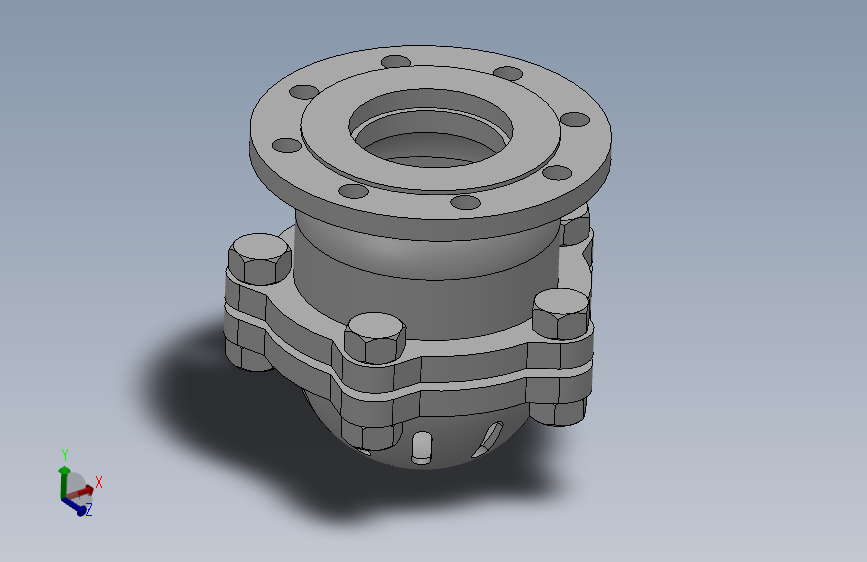 法兰底阀-316L DN50-DN500 PN10