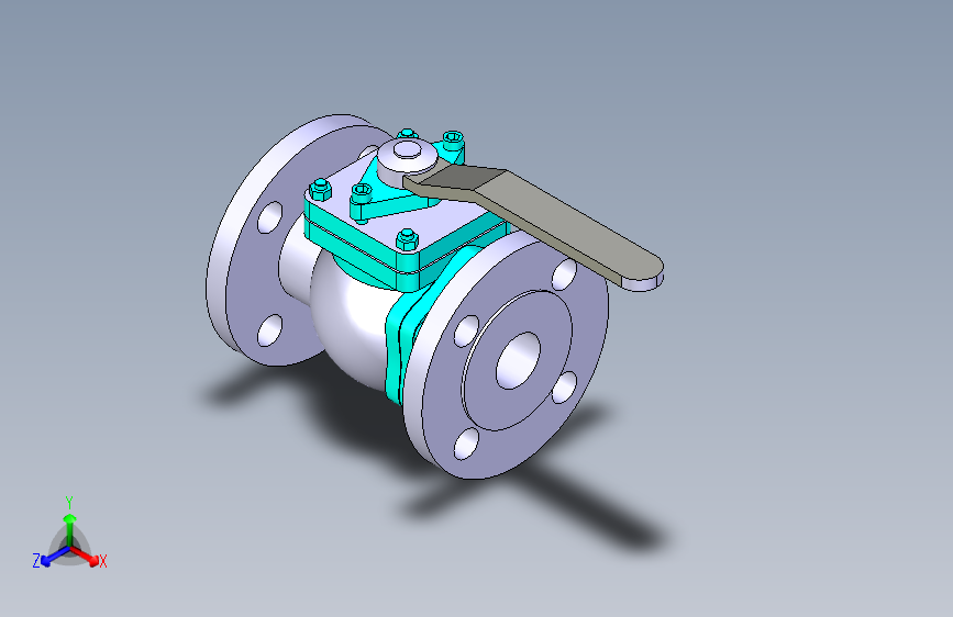 法兰连接球阀[32]