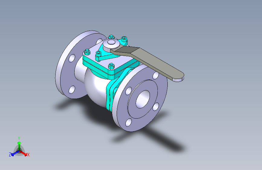 法兰连接球阀[40]