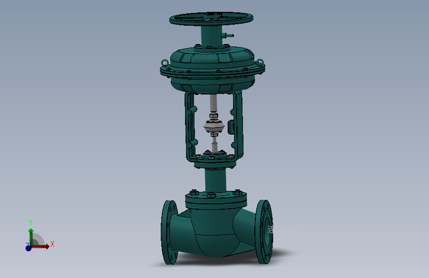 气动调节阀-304 DN25-DN300 PN10-PN25