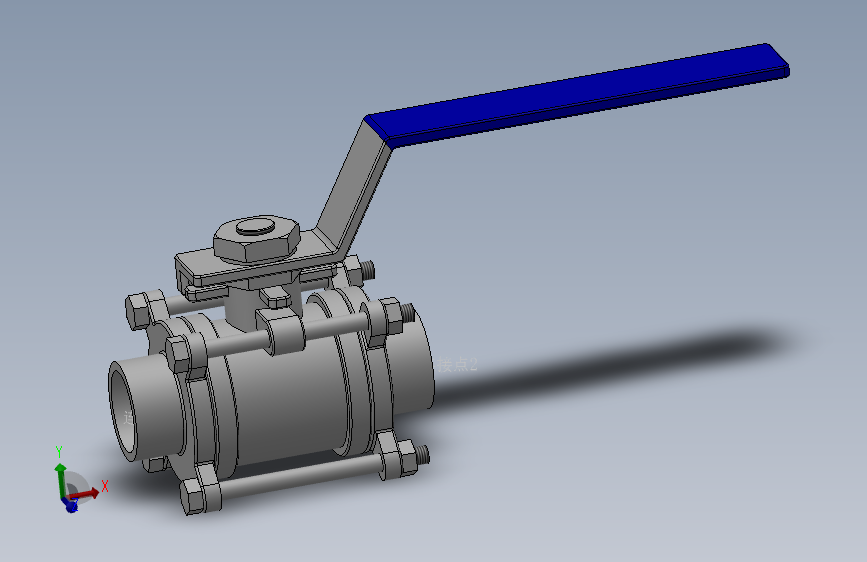 三片式对焊球阀-316L DN15-DN80 PN10