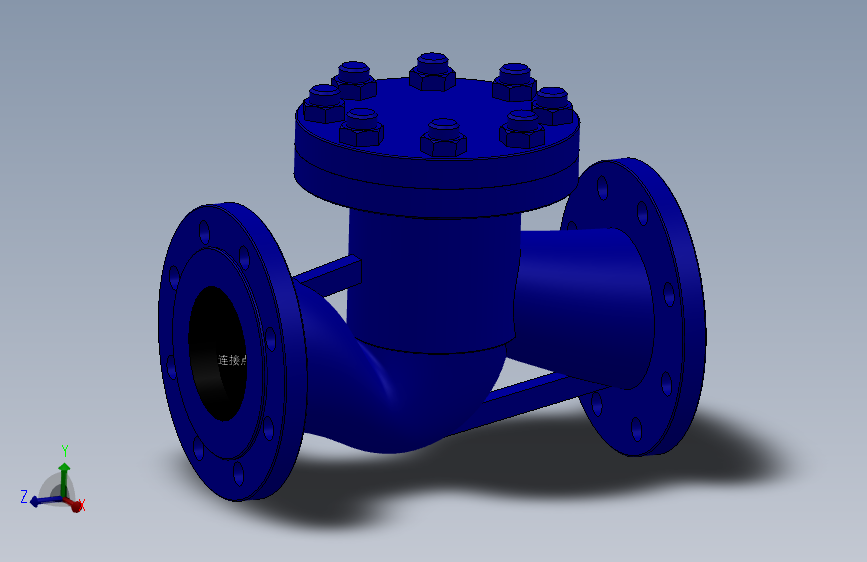 升降式止回阀-铸铁 DN15-DN300 PN10-PN25