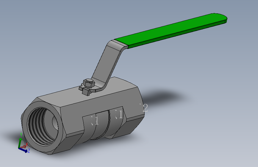 一片式内螺纹球阀-316 DN8-DN80 PN10