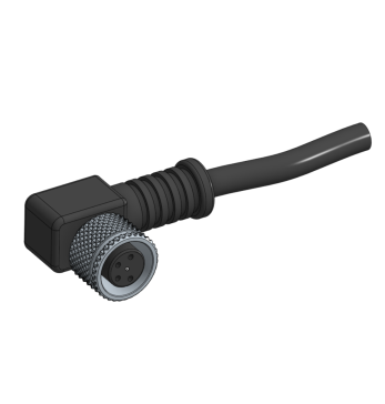 M8 4针A型斜角信号通信