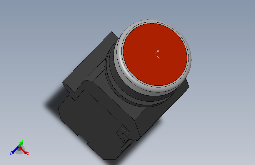 按钮配件 穆勒 A22-RLT-RT 按钮头 平头 红色透明 自复位 22mm