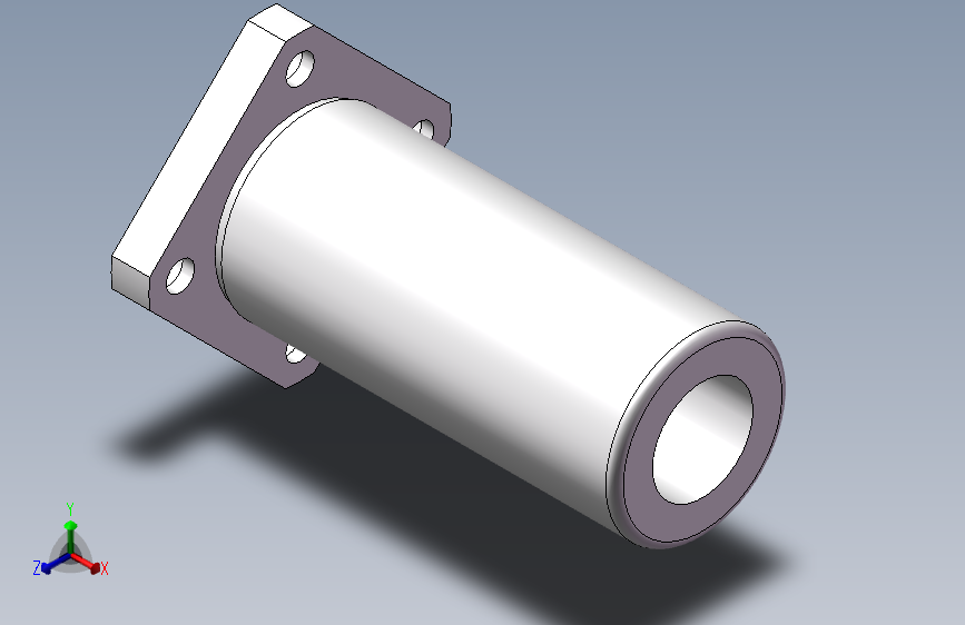 方形法兰直线轴承 米思米 C-LHFSW16