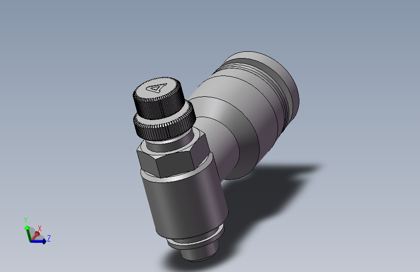 公制直接安装L型节流阀  亿日 ESL6-M5