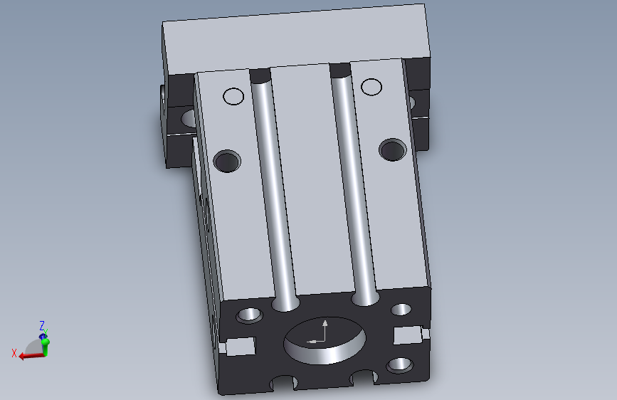 滑轨型平行机械夹 气立可 HDZ-16-2