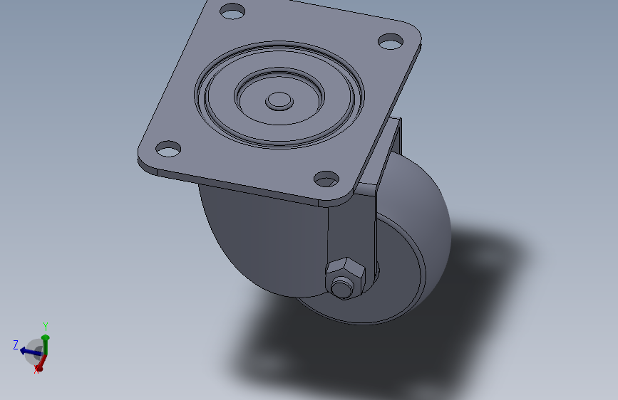 脚轮 申牌 30A01-1087