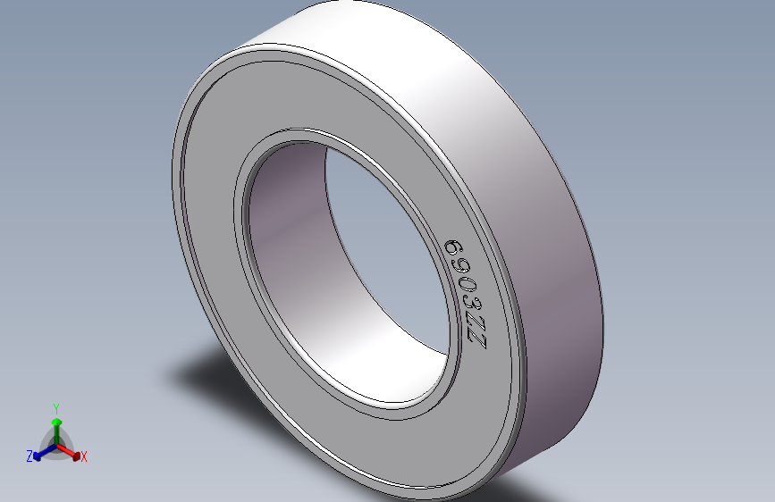 进口单列深沟球轴承 NSK 6903ZZ
