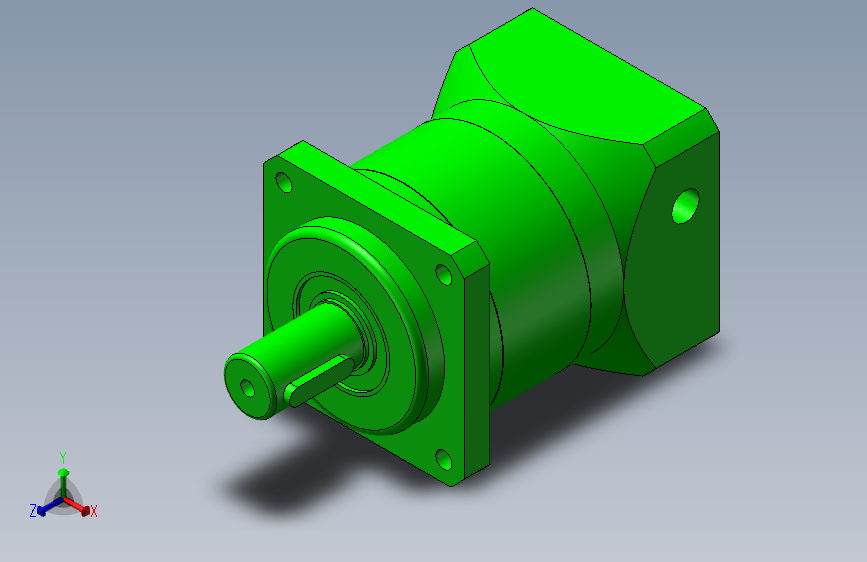 精密行星减速机 锋桦  PAF-060-10-S2-P2-14-50-70-M5