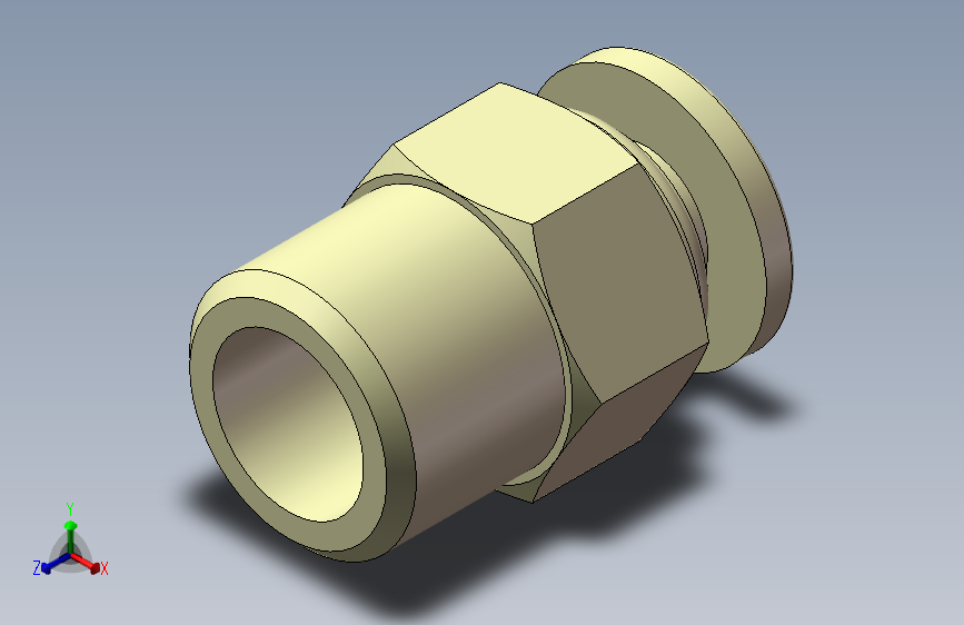 螺纹直通 亚德客 APC6-02