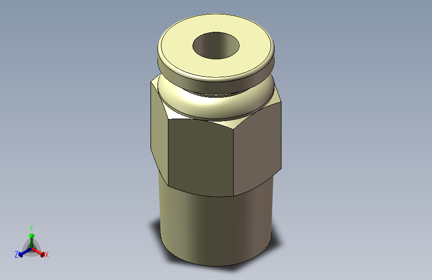 螺纹直通 亿日 EPC4-01