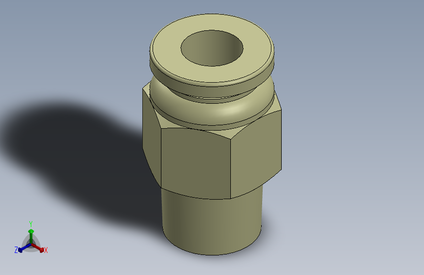 螺纹直通 亿日 EPC6-01