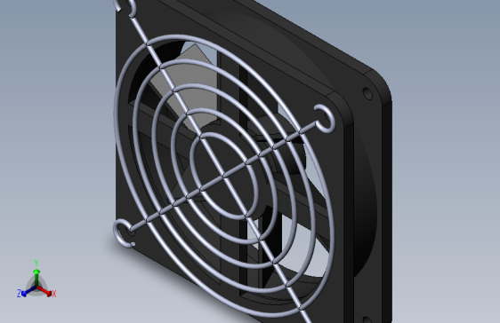 下机架风扇组件 JIMEE DFB122524HH（含海棉和窗格）