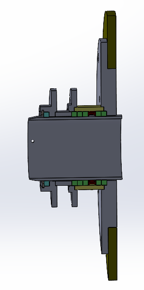 混合机两端轴密封装配