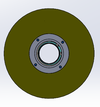 混合机两端轴密封装配
