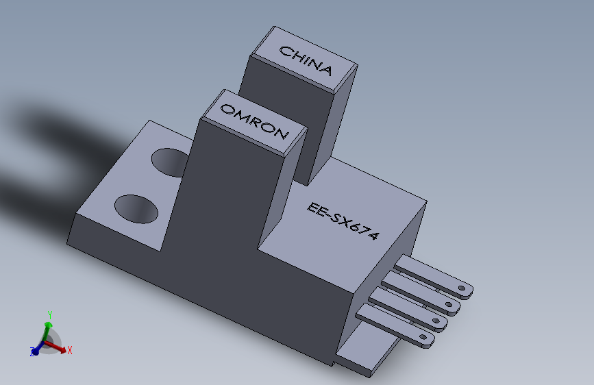 欧姆龙光电开关-EE-SX674WR 1M-NPN型