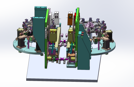 玻璃刀进给装置
