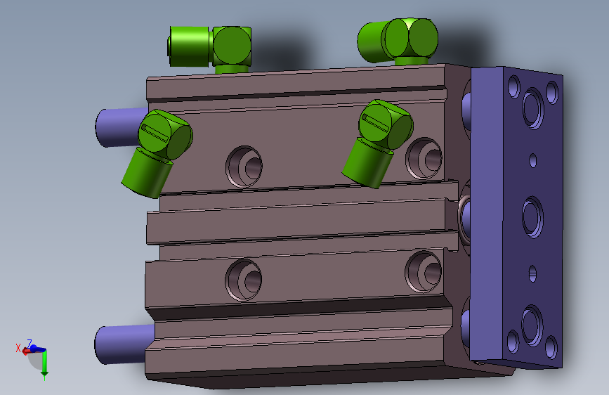 亚德客 气缸 TCL16x40S_0__