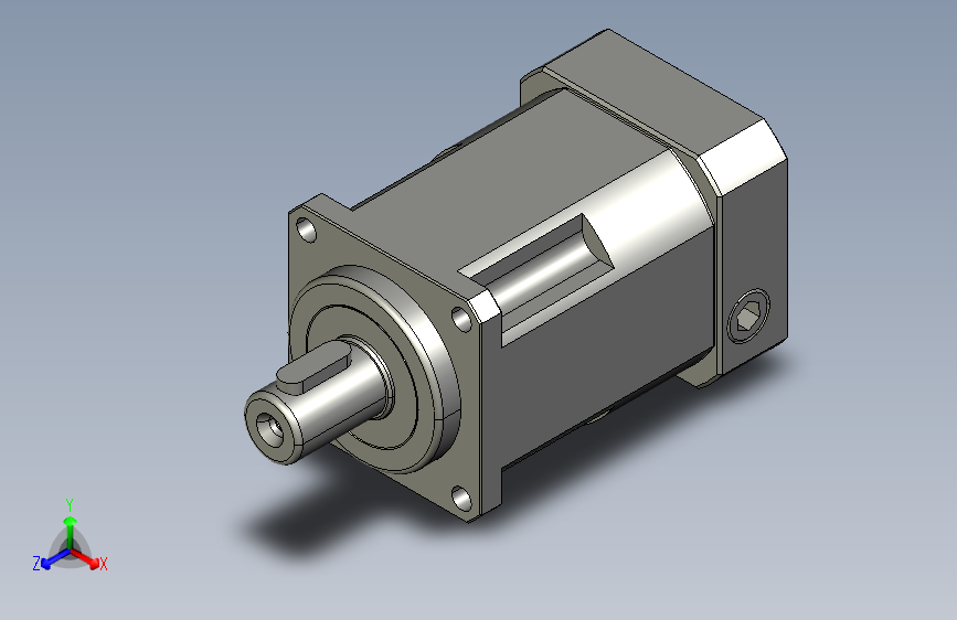 新款高精密行星SAB系列单段数3比到10比_SAB44-1-60-200M12-22