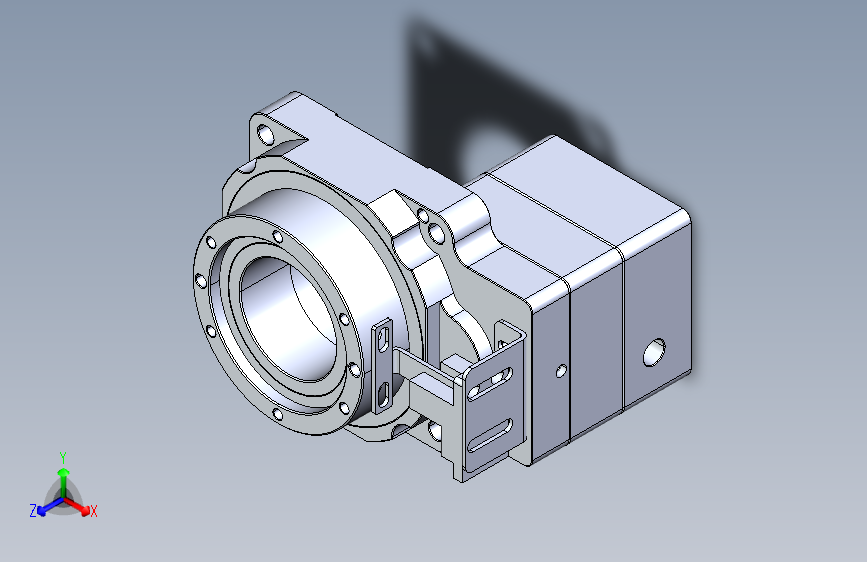 旋转平台 西马格SGT系列 中空平台减速器_SGT60-1-30M4-46-M46-11