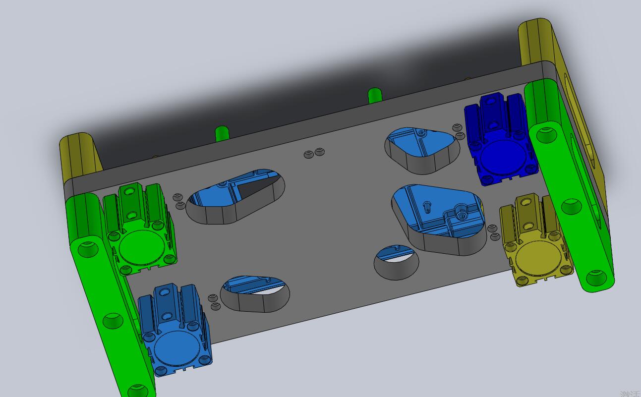 面板CNC加工夹具