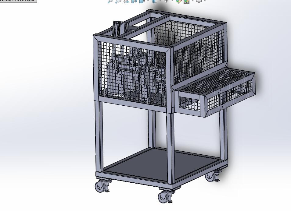 L型通风管浇口冲切工装