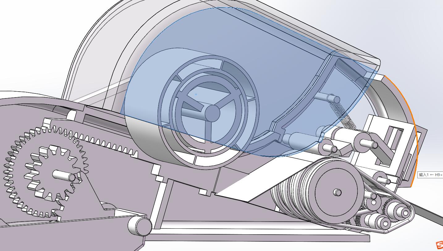 透明胶带切割机
