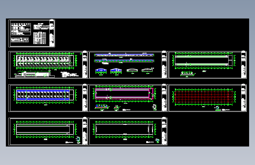 一层猪养殖工场建筑施工图(1433平方)--1845537-50