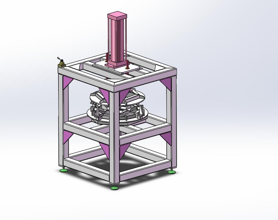HJ-775YL-00_双油缸倒置焊接模具