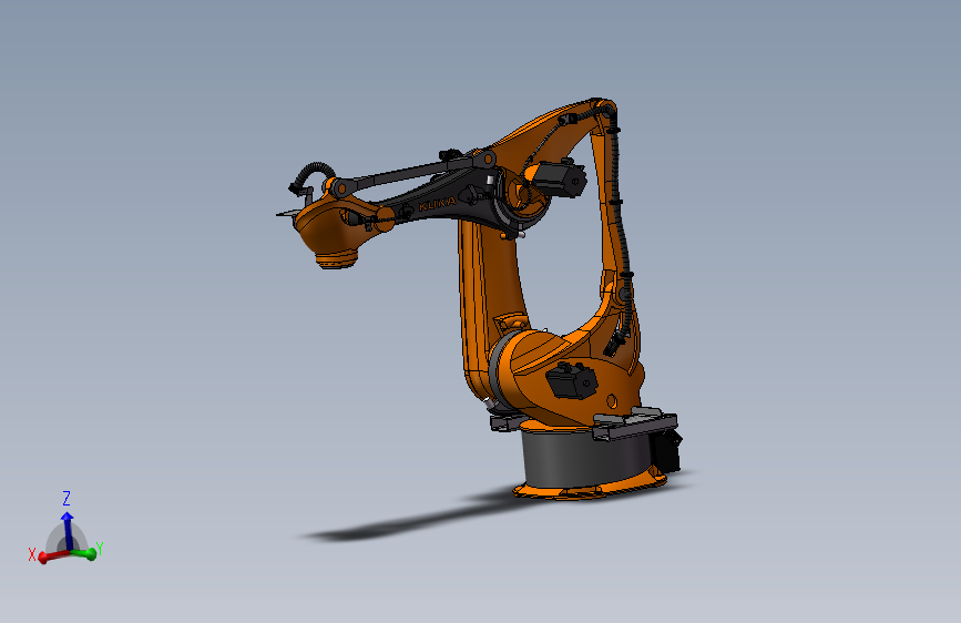 KUKA700机器人 主视图