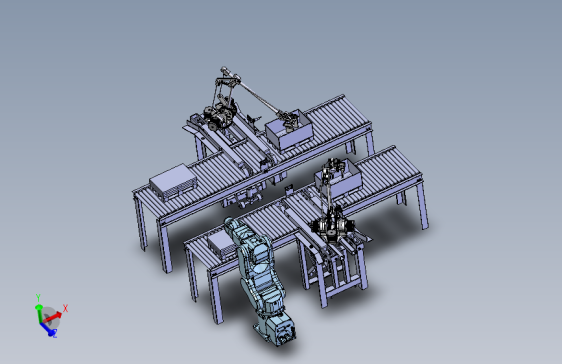 自动化物料搬运与分拣系统step