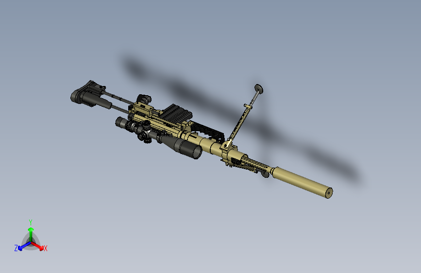 Cheytac M200 Intervention Reference Model