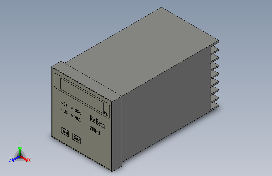 ZDR-I真空计显示器