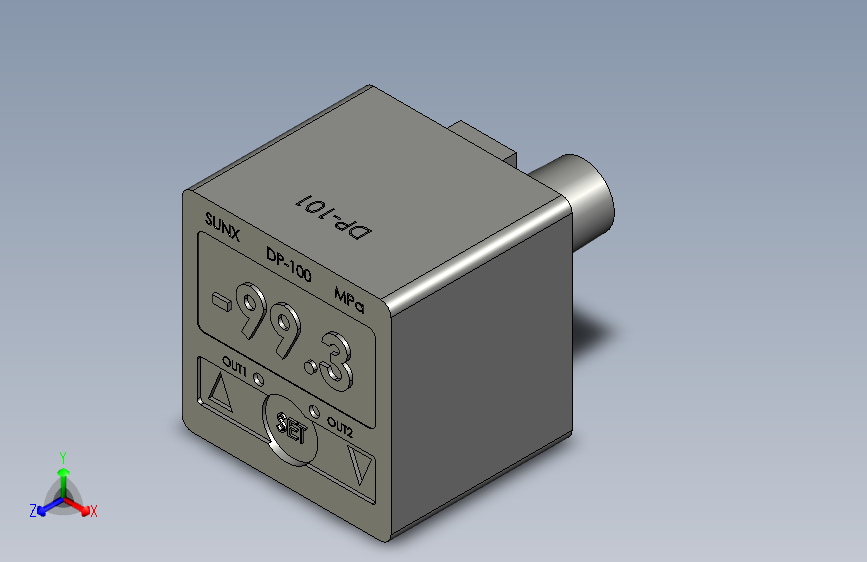 DP-101高精度数字压力开关