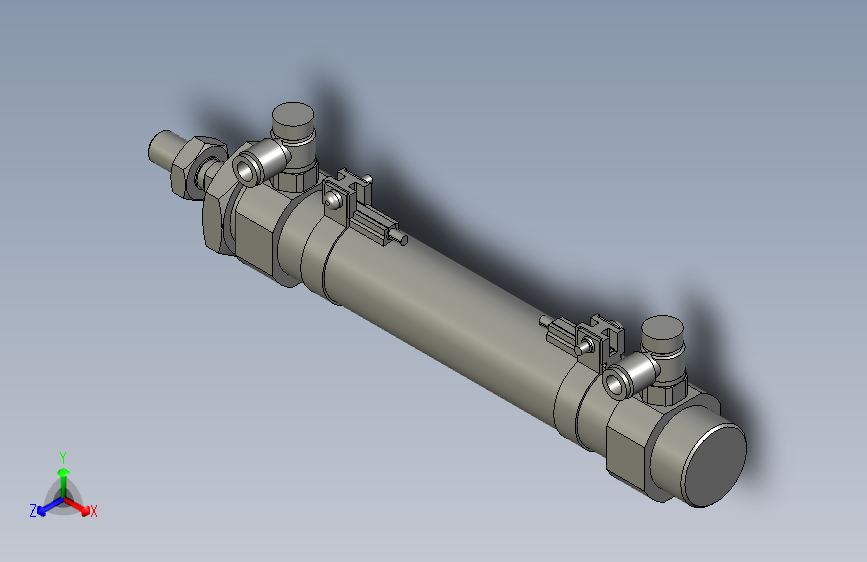 01-CDM2B25-100Z-气缸组件