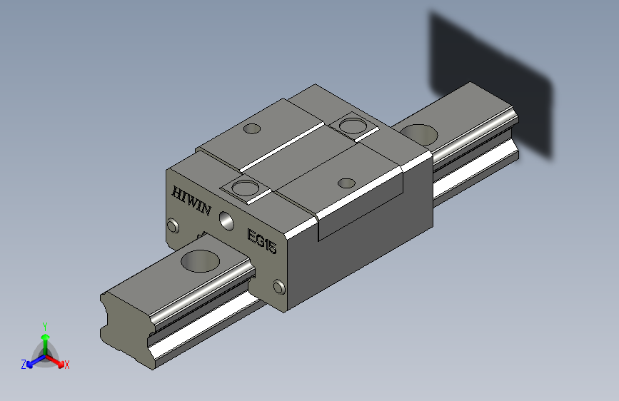 01-EGH15SA滑块滑轨组合