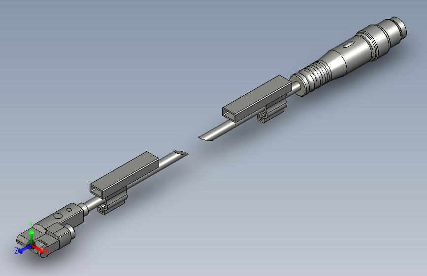 不常用C形垂直磁开03米带M8插针SMT-10G-PS-24V-E-03Q-M8D