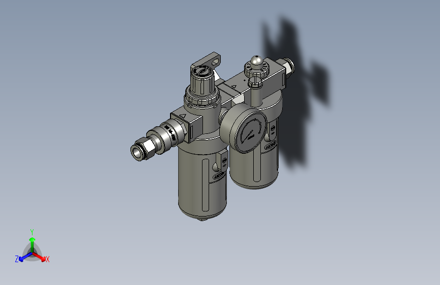 调压阀三联件BFC3000