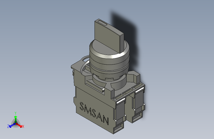 短柄旋转按钮QG115-A5-10XK