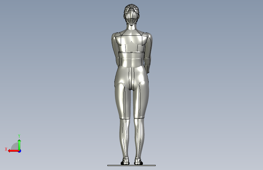 工作员1-V3-V4 背面视图